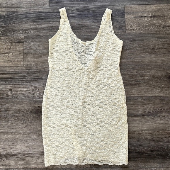 Victoria's Secret Other - Victoria's Secret | Gold Label VTG Vintage Lace Cover Up Dress Negligee large